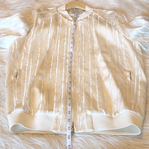 NWT 3.1 Phillip Lim White Bomber Jacket size 6 - Picture 8 of 17